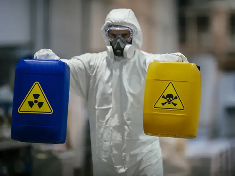 biohazard cleanup professionals at work in Smyrna